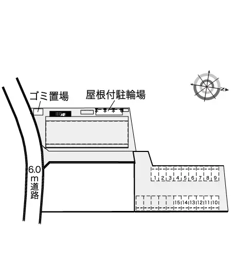 春日部市緑町１丁目 月極駐車場